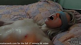 i love how these skinny blondes handle wax pain during casting