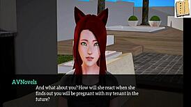 My New Family 233: Redhead Hentai Babe With Big Ass And Tits Gets Pounded Hard In Wild 3D Homemade Anime Action!