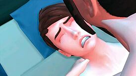 Couple In Sims 4 Episode Engages In Passionate Animated Sex