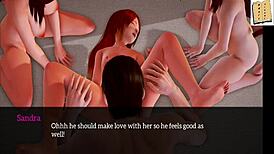 My New Family 233: Redhead Hentai Babe With Big Ass And Tits Gets Pounded Hard In Wild 3D Homemade Anime Action!