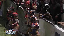 does adrian purnell shake her sexy ass in final match?