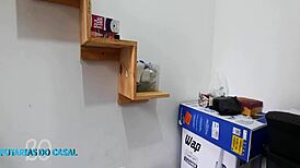 Action with intense anal and vaginal with creampie finish