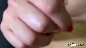 Gorgeous Czech kitten lured from mall for wild POV pounding! 😍