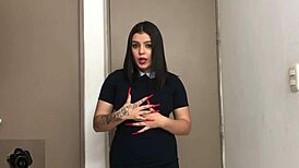 Curvy latina mommy rewards you with joi for good grades 😘