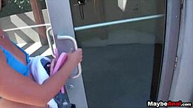 evelyn lacie tries anal for the first time