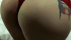 Stepdaughter DEEPTHROATS Cock in COWGIRL Position and SWALLOWS Cumshot