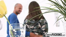 young brunette jenny ferri ends date with anal fucking