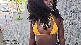 Novinha Screams in First-Time Anal with Brazilian Carnival Stranger