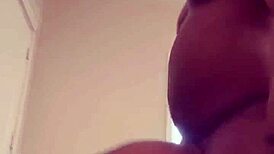 Biggboyyxxx gets quickie pounded by Bigtonkatruk's fat ass in slutty ebony fuck