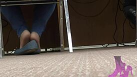 Steam library encounter of wife exploring her feet fetish pleasures