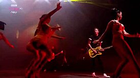 Katy Perry's live performance of I Kissed a Girl in super sexy outfit!