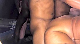 Wild Hot Tub Orgy with Black Cocks and Big Booty Milfs