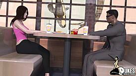 Puerto Rican Bitch Jerks Off My Huge Dick