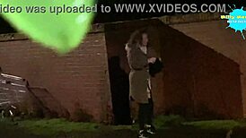 cracky explores her wild outdoor world as a mature european babe