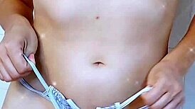 Check out step sister in lingerie shower