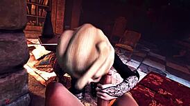 Yo, check Elsa Frozen in secret bondage action! First-time POV banging is unreal! 😈