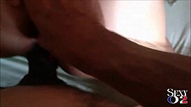 Amateur French slut in lingerie gets her pussy fucked doggystyle in POV