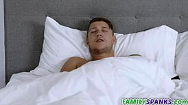 Innocent nurse strokes a massive cock in hospital with petite patient nearby