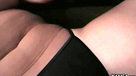 horny milf exposes big tits on sofa cam