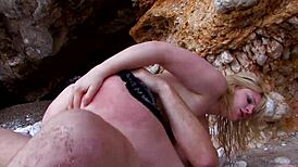 Hot Blonde Faces Rough Treatment With Cum in Her Mouth During Wild Session.