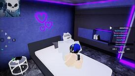 Slut meets up for sloppy blowjob and anal licking