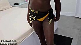 Novinha Screams in First-Time Anal with Brazilian Carnival Stranger