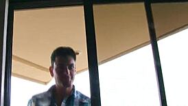 Teen 18+ Bounces on Amateur Cock