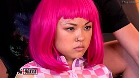 amateur boxxx features gamer girl lulu chu hitting orgasm with step-bro in wild japanese taboo play.