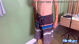 the young brazilian guy finished with my ass and left me fucked