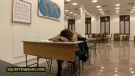 wow, pawg lara west's squirting fantasy comes true 💦