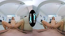 yo, wetvr creeper sneaks into bath for vr pov banging