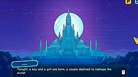 Princess Sophia Strips Naked in Hentai Game