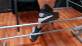 Hidden Cam Upskirt Of Athletic Beauty In Miniskirt