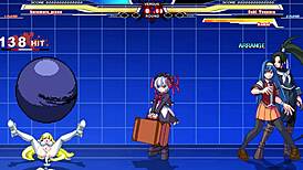 Who wins in Kuromaru vs Arcana Heart?