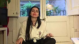 Maria Orgasms In Shower