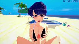 Shuuko Komi has intense sex in POV hentai, can't communicate 😏