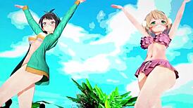 hololive oozora subaru and shigure ui invite you to deepbluetown