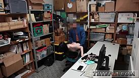 police officer suspect was caught crimson passed by store associate