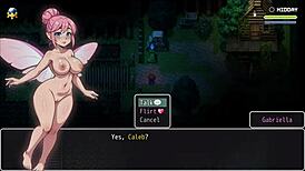 Lost lagoon harem hentai game ep 5 sexy farmer exposing her pussy outside in 3d porn