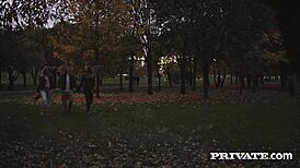 Private com - Vikalita and Clockwork Viktoria dive into wild anal FFM threesome