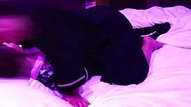 Amateur in kimono cosplay climaxes from handjob 😘