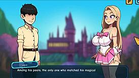 Princess Sophia Strips Naked in Hentai Game