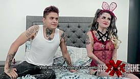 Alexxxtreme Casting with Sexy Latina Modelo Rocks!