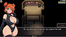 Lost lagoon harem hentai game ep 5 sexy farmer exposing her pussy outside in 3d porn