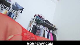 Brunette Mother-In-Law Guides In Maternal Way