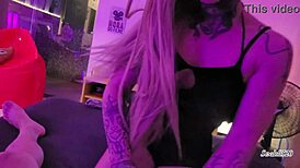 Pov - sou sua barbie oque voce quer de mim, blowjob deepthroat facial cumshot blonde amateurs beautiful cute tattoo