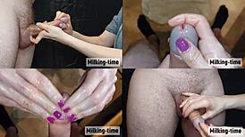 I’m obsessed with dicks everywhere in this milking cumpilation