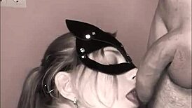 Russian Wife Skips Cleaning for Garage Sex with Husband