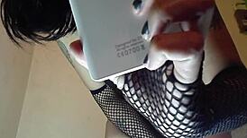 Rebecca Rips Clothes in Sexy Velfie Compilation