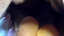 Does the horny neighbor crave that big black dick in her ass?